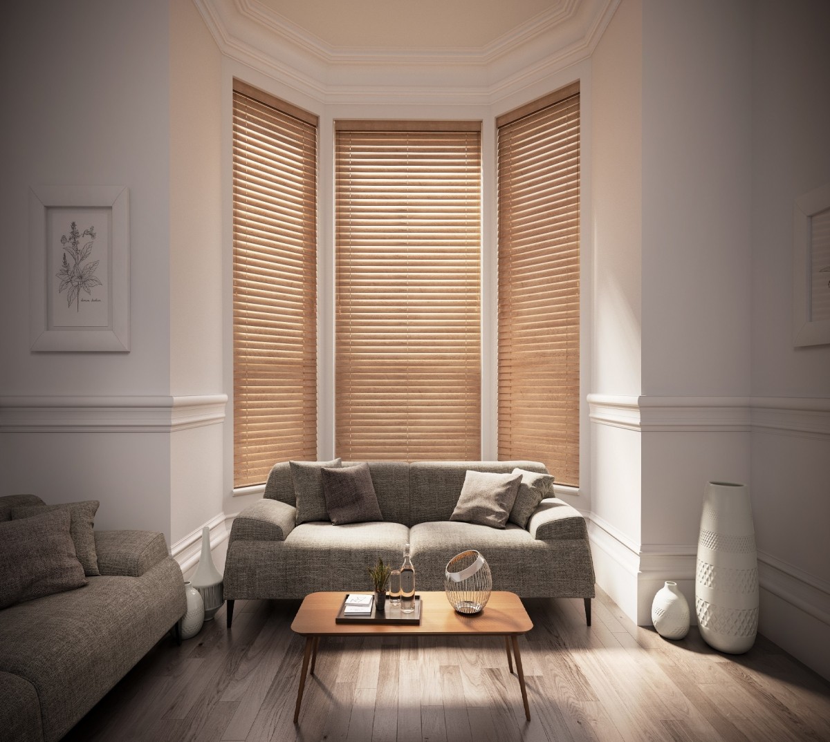 Starwood 35mm Wooden Venetian Blind Starwood 35mm Wooden Venetian Blind